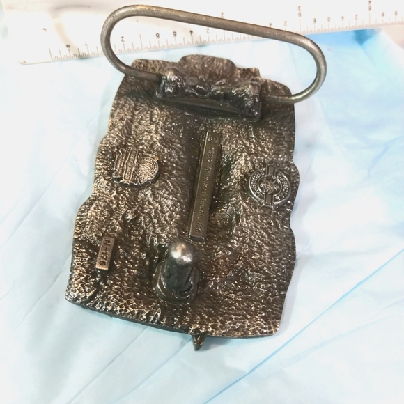 USA VTG Belt Buckle 1992 Budweiser Anheuser Busch Mint Condition - Picture 10 of 12